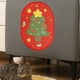 thumbnail image 1 of Árbol de Navidad Vertical para Pegar En La Pared, Rascador de Sisal para Gatos, Juguetes Navideños para Gatos, 1 of 6