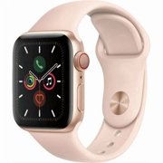 Watch Series 5 40mm Gold Aluminum Case Pink Sand Sport Band GPS + Cellular MWWP2LL/A