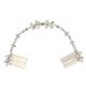 thumbnail image 2 of Wedding Hair Combs for Bridesmaids, Zircon Embellished with Sophisticated Style, 2 of 2