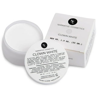 Clown White Lite 2oz theatrical circus face paint stage makeup