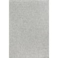 CAMILSON Solid Gray Outdoor Jute Rug 6x9, NonShedding, EasyCleaning