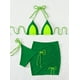 thumbnail image 5 of Augper Women's Sexy Swimsuit Three-Piece Bikini Split Bikini Swimsuit, 5 of 5