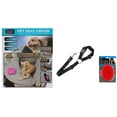 thumbnail image 1 of 3-Piece Pet Travel Set Car Seat Cover Seat Leash Pet Hand Brush Animal-3PTS, 1 of 11