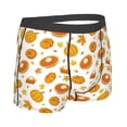 thumbnail image 4 of Uemuo Pumpkin Maple Leaves Pattern Men's Boxer Briefs,Trunk Anti-Chafing,Comfortable, Durable, and Stylish Underwear-Small, 4 of 9