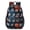 Football and Rugby, variant on Football and Basketball Green Pattern 17" School Backpacks for Teens,Waterproof Oxford Fabric,S-Shape Padded Straps for School,Travel,Hiking,Camping