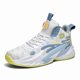 thumbnail image 1 of BINQER Zapatillas de baloncesto de caña alta for niños, zapatillas acolchadas con soporte transpirable for entrenamiento deportivo juvenil., 1 of 5