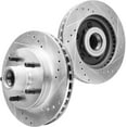 thumbnail image 7 of Detroit Axle - Front Brake Rotors for Chevrolet GMC C1500 Suburban Savana Express 1500 Tahoe Yukon Drilled & Slotted Disc Brakes Rotors Replacement, 7 of 7
