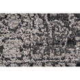 thumbnail image 2 of 8' Gray and Ivory Abstract Runner Rug, 2 of 5