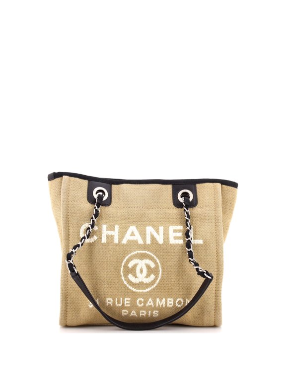 Pre-Owned North South Deauville Tote Canvas Small By Rebag
