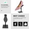 thumbnail image 2 of MasteelfCA 1pc Shoe Display Rack high-heeled Shoes Shelf Shoes Storage Rack (Black), 2 of 7