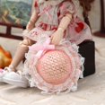 thumbnail image 3 of Muñeca de Tela Lady Hat Miniatura 1:12 Juguetes Accs Regalos Accesorios de Decoración DIY Hat para Niños, 3 of 9