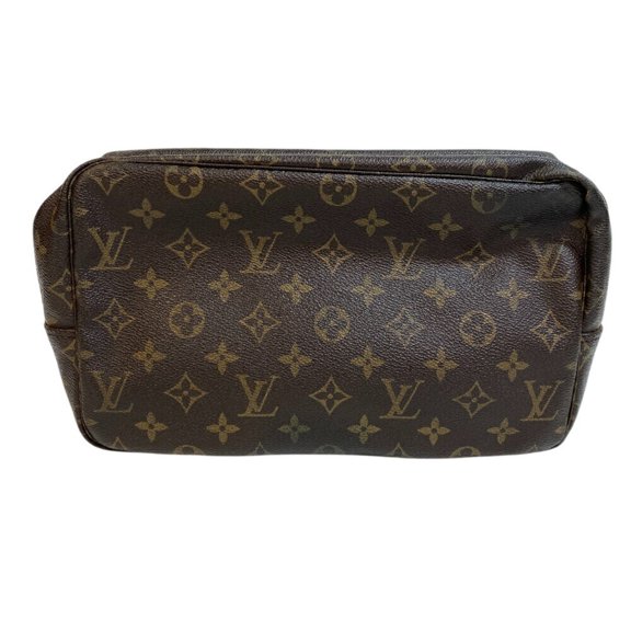 Pre-Owned LOUIS VUITTON M47522 True Toilet 28 Monogram Pouch Brown Unisex (Fair)