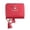 Red, variant on Kcolen Adorable Bear Tassel Zip Wallet for Women Daily Use Commuting Student Convenience Compact Purse