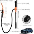 thumbnail image 2 of Yazoeia Electric Power Battery Pump, Automatic Fuel Transfer Pump Portable Liquid Transfer Pump Quick Flow Control & Stop 2.4 Gallons per Min Efficient Siphon Pump for Gasoline Diesel CJC912-132965, 2 of 7