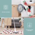 thumbnail image 6 of Strawberry Plants Fruit Watercolor Kitchen Rugs Sets Of 3,Kitchen Runner Rugs Non Skid Washable,Decorative Kitchen Floor Mats for Kitchen,Sink,Laundry,17"x30"+ 17"x47" + 17"x59", 6 of 6
