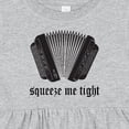 thumbnail image 4 of Inktastic Squeeze Me Accordion Music Girls Baby Dress, 4 of 5