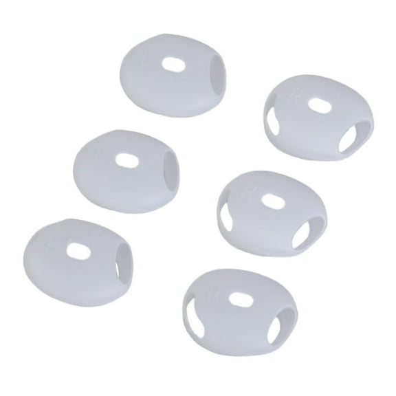 3Sets Lightweight Silicone Ear Tips Ear Covers for Pods 4 Thin Earbuds Cover for Everyday Use