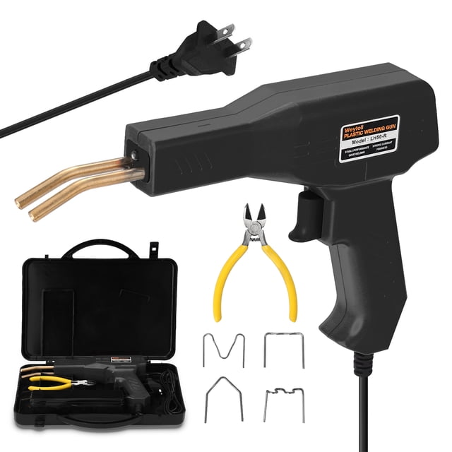 Generic Weytoll Handy Plastics Welders Garage Tools Hot Staplers Machine Staple PVC Repairing Machine Car Bumpers Repairing Stapler Welding Tool