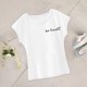 thumbnail image 1 of Camiseta de mujer con cuello redondo, camiseta básica femenina para caminar, acampar, oficina, playa SG, 1 of 8