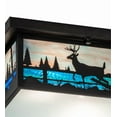 thumbnail image 3 of Meyda Tiffany 136989 Deer Creek 2 Light 23" Wide Flush Mount Square Ceiling Fixture -, 3 of 7
