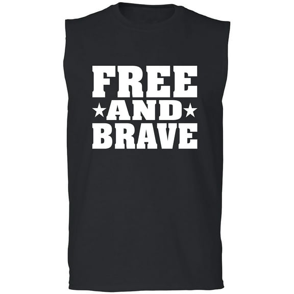 Free And Brave Adult Sleeveless Tee