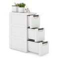 thumbnail image 1 of Costway Armoire de Rangement Étroite à Roulettes à 3 Tiroirs, 1 Pce, avec Poignées de Traction et Roues Intégrées, 1 of 10