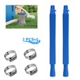 thumbnail image 2 of Clearance! Swimming Pool Replacement Hose Replacement Hose for Above Ground Pools Filter Hose 1.25 Fogging Pipes,Blue, 2 of 7
