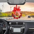 thumbnail image 6 of Mecorevxz Christmas Car Wreath Hanging Balls Bow Door Hanging Christmas Tree Ambience Decoration Scene Arrangement, 6 of 7