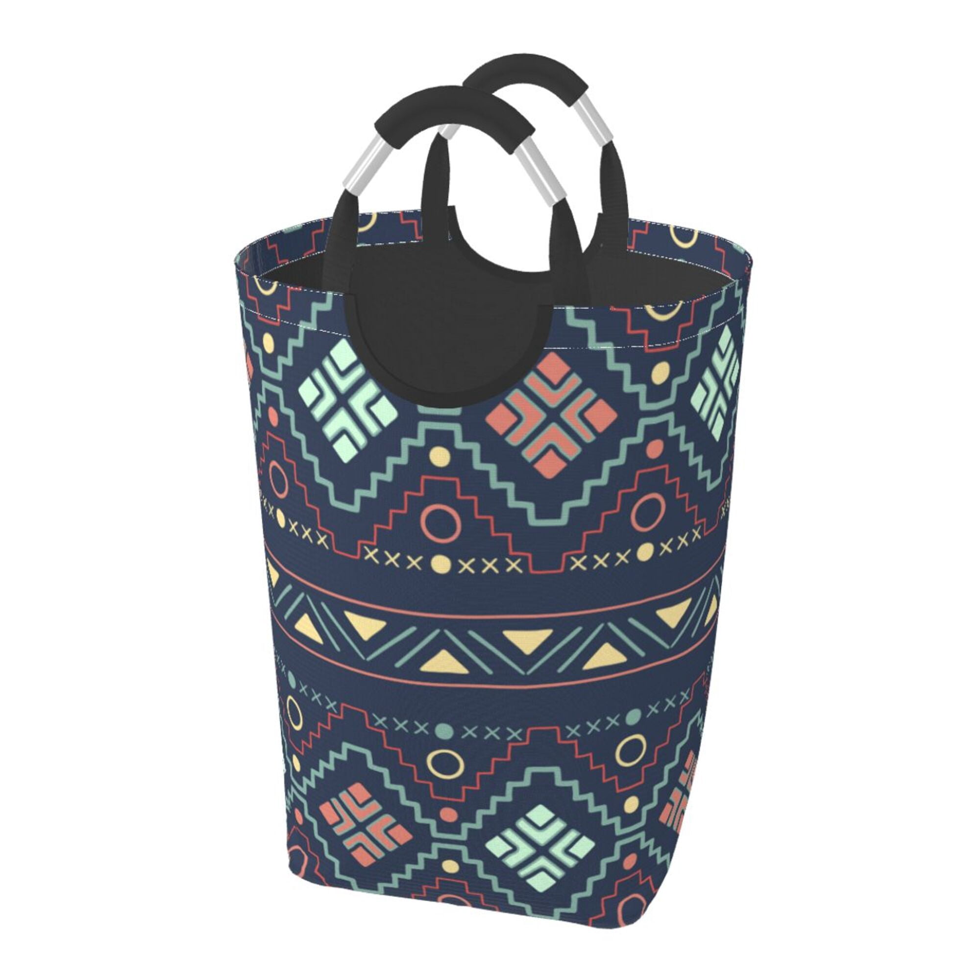Ethic Aztec Print Laundry Basket