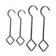 thumbnail image 2 of 4 ganchos multiusos para colgar abrigos, cestas, macetas de metal, herramientas para colgar luces y lámparas de jardín., 2 of 9