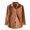 Brown, variant on Krdevn Mens Shirts - Men's Casual Solid Corduroy Shirt Long Sleeve Pocket Turn-Down Collar Top,Mens Fall Shirts,Color:Light blue,Size:M
