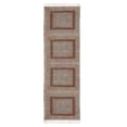 thumbnail image 2 of Casavani Yoga Outdoor Garden Kilim Area Rugs,Brown 4x4 feet, 2 of 6