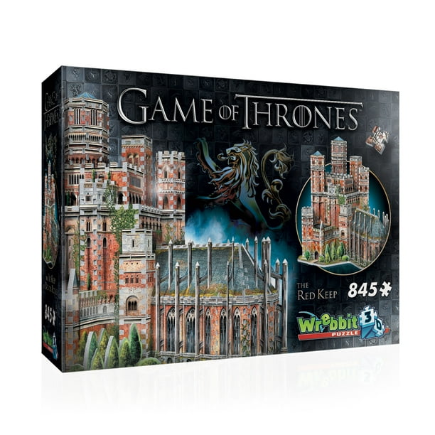 Wrebbit 3d Game Of Thrones The Red Keep 845 Piece 3d Jigsaw Puzzlepiece 3d Jigsaw Puzzle Walmart Com Walmart Com