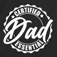 thumbnail image 2 of RedBarn Certified Dad Essential Great Gift Novelty Sarcastic Funny Mens Graphic T Shirts, 2 of 3