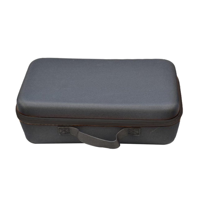 Estuche de transporte para herramientas de Taladro Inalámbrico, caja de transporte para herramientas de electricista, resistente con correa de mano, Negro