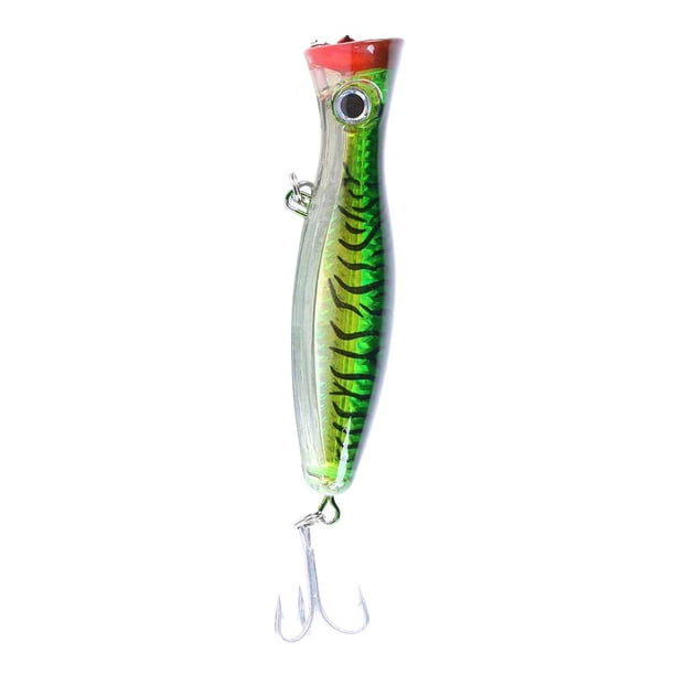 Top Water Fishing Lures Popper Lure Crankbait Minnow Swimming