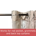 thumbnail image 4 of Pack of 2 Adjustable Window Curtain Rods - Sizes For all windows! Ball Design, 4 of 4