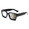 thumbnail image 1 of Square Reading Glasses, Blue Light Blocking Computer Reader for women men Reading Presbyopic Glasses c5 Photochromic +250, 1 of 6