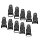 thumbnail image 4 of 10 Unids Ganchos de Liga de Metal para Fajas, Corsés, Monos, Ligueros 12mm Hugo Clip de correas de liga de pierna, 4 of 6