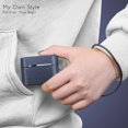 thumbnail image 4 of Étui pour Écouteurs Sans Fil, Texture Cuir Étui de Protection Complet pour Airpods 3, 4 of 5
