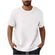 thumbnail image 2 of pstuiky camisetas para hombre, Blusas versátiles de cuello redondo y manga corta con estampado de colores sólidos para hombre ropa de hombre xl, 2 of 7