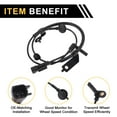 thumbnail image 4 of Unique Bargains ABS Wheel Speed Sensor ABS Sensor Anti-lock Braking System Sensor No.4670A823 for Mitsubishi Outlander 2010-2015 1 Pc Front Left, 4 of 6