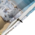 thumbnail image 4 of 3 Pcs Soft Bedding Set, Includes 1 Duvet Cover with Zipper And 2 Pillow,Shams Starfish Beach Queen(90"×90"), 4 of 8