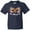 Navy, variant on Na-Moose-Te Cute Moose Greeting Youth T-Shirt