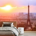 thumbnail image 3 of wall26 - Eiffel Tower, Paris at Sunset. Beautiful Colors. - Removable Wall Mural | Self-Adhesive Large Wallpaper - 100x144 inches, 3 of 6