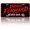 Drive Forward, variant on Vanity Plate Cover with Cross Lily Faith Teal Gold Christian Design, Novelty Car Tag, Aluminum, 4-Hole, 6 x 12 Inch