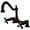 Oil Rubbed Bronze, variant on Kingston Brass KS1141AX Heritage Bridge Kitchen Faucet, Polished Chrome