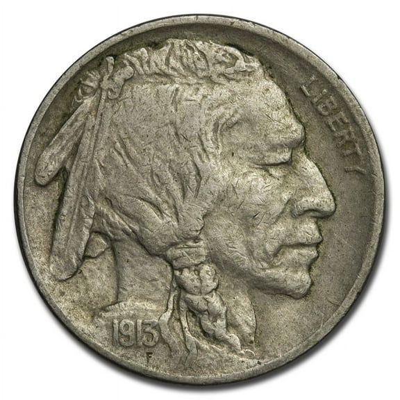 1913 Type-II Buffalo Nickel VF