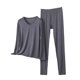 thumbnail image 1 of Conjunto de Ropa Interior Larga de Mujer Cuello en V Manga Larga Lencería Casual Ropa de Dormir Pajama Set Confort Suave, Lencería de Manga Larga para Mujeres, 1 of 8