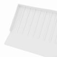 thumbnail image 2 of YAHHU Sink Edges Protector Expandable Silicone Splashproof Mat Multipurpose Countertop Guard for Kitchen Bathtub Sinks White, 8.66 inches / 22 cm, 2 of 4